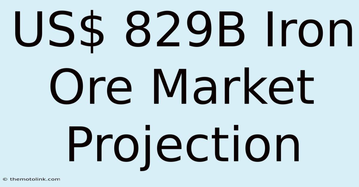 US$ 829B Iron Ore Market Projection